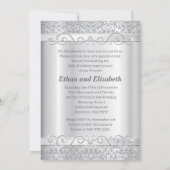 Invitation Diamant d'Argent 50e Anniversaire (Dos)