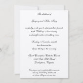 Invitation Diamant et Platine (Devant)