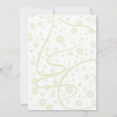 Invitation Diamant Lingerie Fête des mariées Chartreuse Green (Dos)