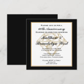 Invitation Diamant pour le 60e Anniversaire (Devant / Derrière)