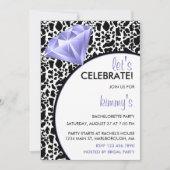 Invitation Diamant Ring Bling Bachelorette (Devant)
