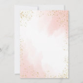 Invitation Diamants d'argent en or rose 50e anniversaire (Dos)