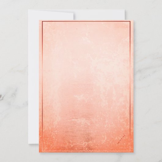 Invitation Diamants Tour Eiffel, Bordure orange 50e anniversa (Dos)