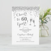 Invitation Diamond 60e Anniversaire - Félicitations pour 60 A (Debout devant)