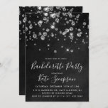 Invitation Diamond Chalkboard Bachelortte<br><div class="desc">Invitation de la partie de Bachelorette Chalkboard Diamond</div>