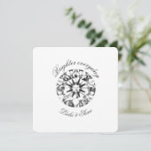 Invitation Diamond Classic Round Brighter together 2026 -  (Debout devant)