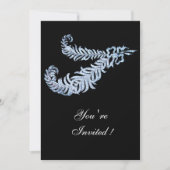 INVITATION DIAMOND FEATHERS (Devant)