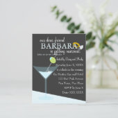 Invitation Diamond Martini (Debout devant)