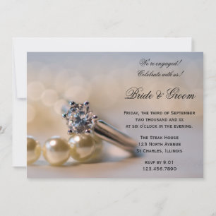 Invitation Diamond Ring et Pearl