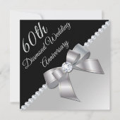Invitation Diamonds 6e anniversaire de Mariage (Devant)