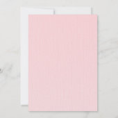 Invitation Diamonds Pearls Vintage rose élégant 30e anniversa (Dos)