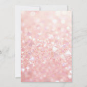 Invitation Diamonds Rose Gold Modern Chic Photo Sweet 16 (Dos)