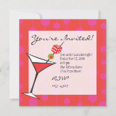 Invitation Dice Martini (Devant)
