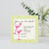 Invitation Dice Martini (Debout devant)