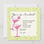 Invitation Dice Martini (Devant)