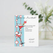 Invitation Dice Martini (Debout devant)