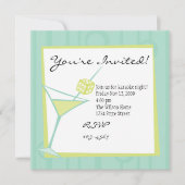 Invitation Dice Martini (Devant)