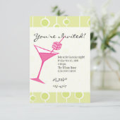 Invitation Dice Martini (Debout devant)