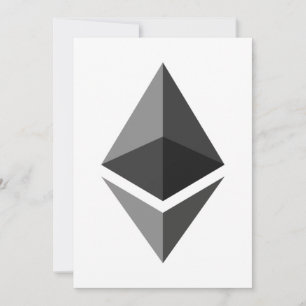 Invitation d'icône grise Ethereum