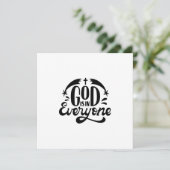 Invitation Dieu (Debout devant)