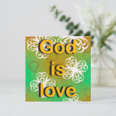 Invitation Dieu est amour  (Debout devant)