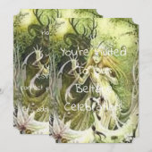 Invitation Dieu et déesse de Beltane (Devant / Derrière)