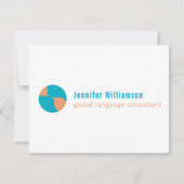 Invitation Digital Download | Global Communication card (Devant)