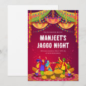 Invitation Digital Jaggo invite Jago à une invitation, Jago i (Devant / Derrière)