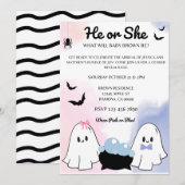 Invitation digitale de la révélation du genre fant (Devant / Derrière)