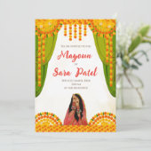 Invitation digitale Mayoun & Cartons d'invitation (Debout devant)