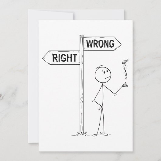 Invitation d'illustration erronée (Devant)