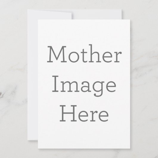 Invitation d'image mère personnalisée (Devant)