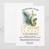 Invitation Dimanche des Rameaux (Devant / Derrière)