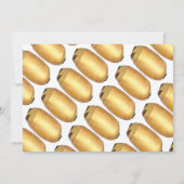 Invitation Dimanche Petit-déjeuner Brunch Pain au Chocolat Cr (Dos)