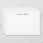 Invitation d'impression personnalisée Fox & Hearts (Devant)