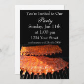 invitation d'incendie de la côte de flamme (Devant / Derrière)