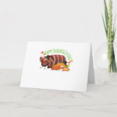 Invitation dinde ivre bon thanksgiving (Dos)