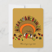 Invitation Dinde Mignon (Dos)