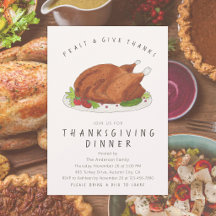 Dinde rôtie de Thanksgiving Fêtez et remerciez