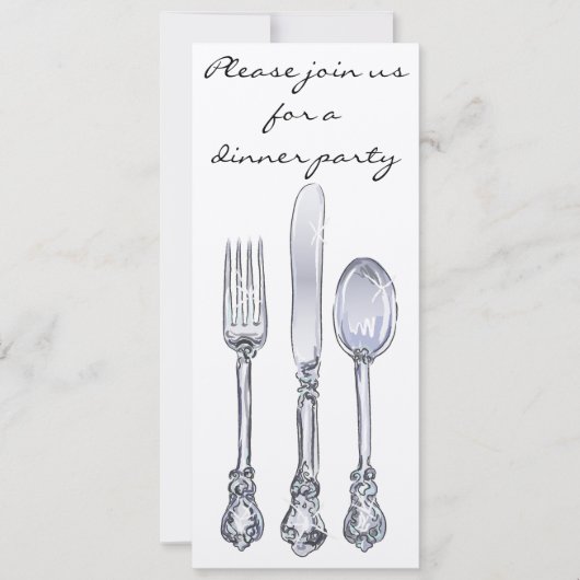 Invitation Dîner (Devant)