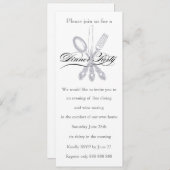 Invitation Dîner (Devant / Derrière)