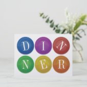 Invitation dîner (Debout devant)