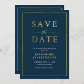 Invitation Dîner annuel d'appréciation du client Enregistrer  (Devant / Derrière)