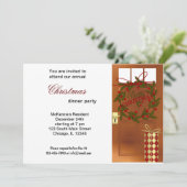 Invitation Dîner Christmas Bells (Debout devant)