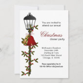 Invitation Dîner Christmas Bells (Devant)