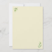 Invitation Dîner Citrouille Thanksgiving (Dos)