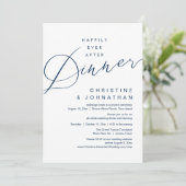 Invitation Dîner conte de fées Mariage romantique (Debout devant)