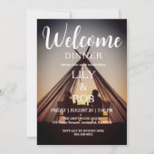 Invitation dîner d'accueil (Devant)