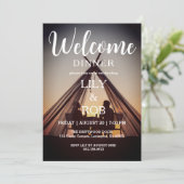 Invitation dîner d'accueil (Debout devant)