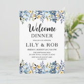 Invitation dîner d'accueil (Debout devant)